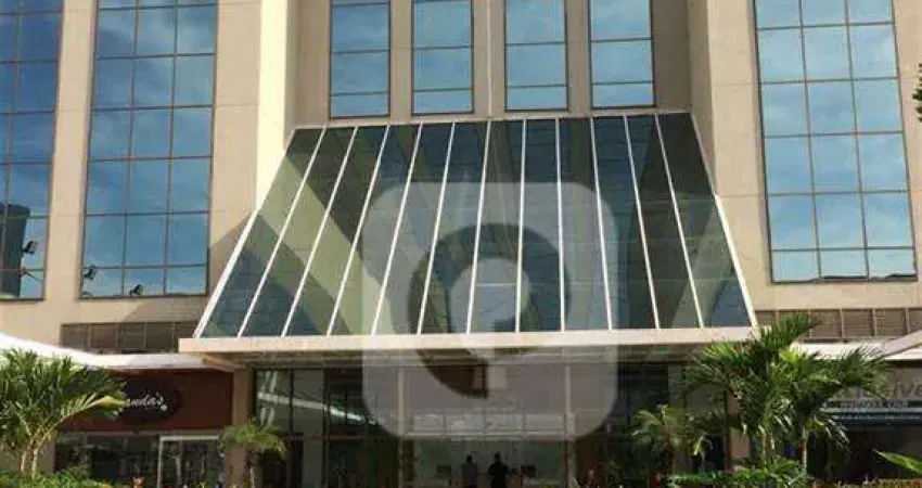 Excelente sala no vision office com vista p/verde na barra da tijuca, com vaga de garagem.