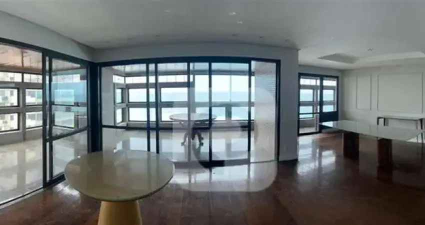 Apartamento barra da tijuca 247m² 4 quartos 2 suites frontal mar