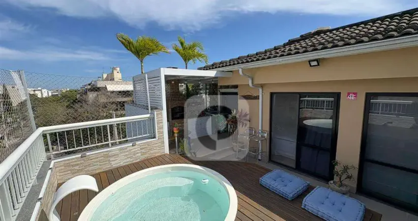 Oportunidade cobertura linear gleba b no recreio c/ direito a uso da laje