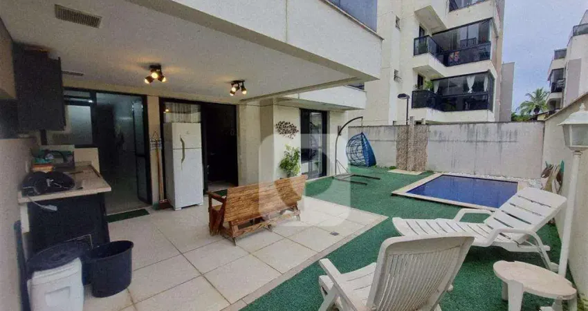 Garden Diferenciado no Outside Recreio – Piscina Privativa e 2 Suítes!