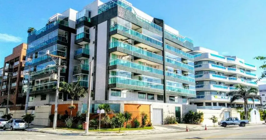 Apartamento com 4 dormitórios à venda, 217 m² por R$ 1.350.000,00 - Praia do Forte - Cabo Frio/RJ