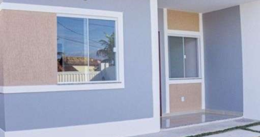 Casa com 2 dormitórios à venda, 74 m² por R$ 360.000 - Coqueiral - Araruama/Rio de Janeiro