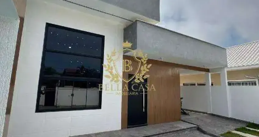 Casa contemporânea com 3 quartos por r$690.000,00 - vila capri - araruama/rj