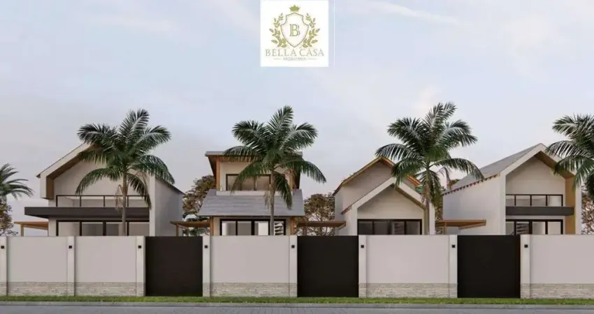 Casa em construção à venda no Loteamento do Pórtico – entrega em até 2 meses! R$ 350.000,00