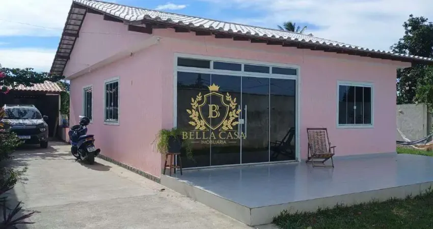 Casa confortavel com 2 quartos, 1 suíte por r$380.000,00 - japão - araruama/rj