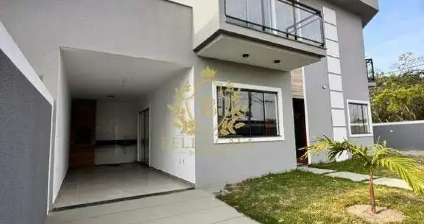 Casa à venda em pontinha, araruama – 3 quartos, suíte, frente, 2 andares