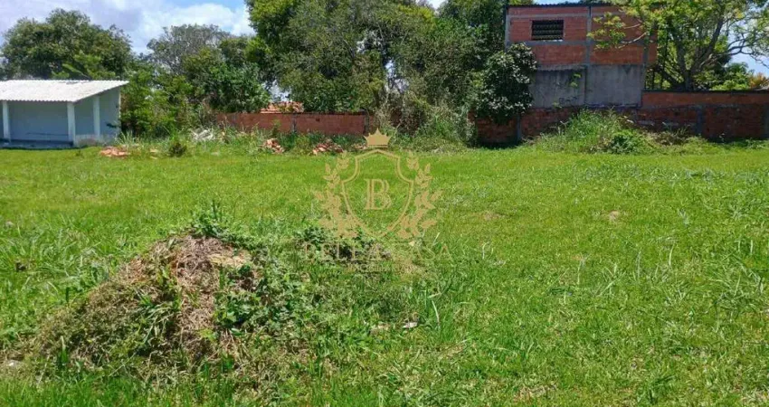 Lote em condomínio com 315 m² à venda por r$ 60.000,00- paraty - araruama/rj