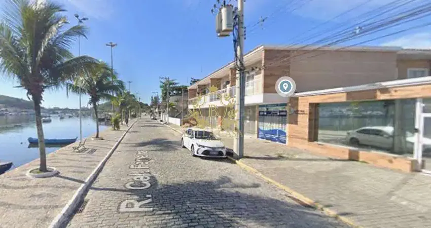 Loja para locação com 28,92m² por r$ 2.500,00 mensal no portinho – frente para o canal do itajuru, cabo frio/rj