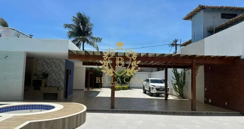 Casa com 530,00m² à venda por r$ 3.270.000,00 - portinho - cabo frio/rj