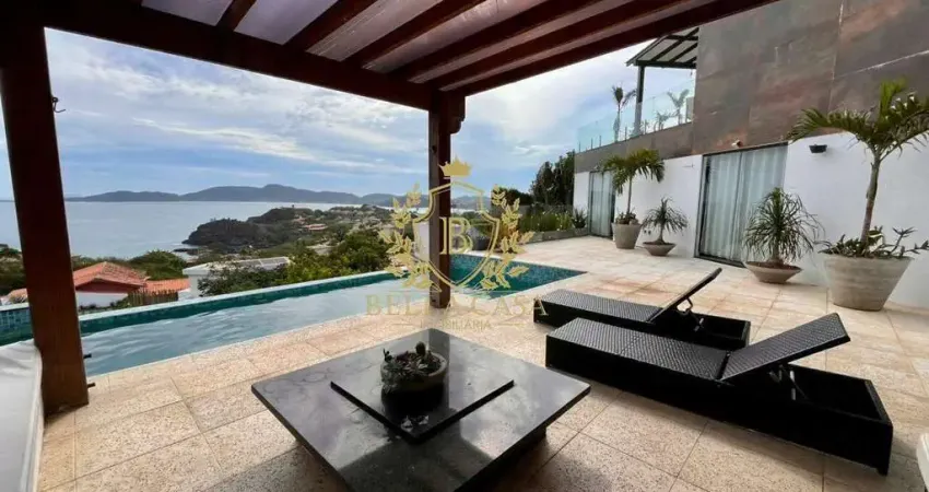 Casa contemporânea com 3 suítes à venda por r$ 4.700.000,00 - ferradurinha - armação dos búzios/rj