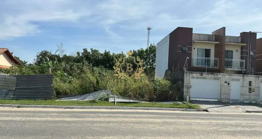 Lote com 466m² à venda por r$ 350.000,00 - pontinha - araruama/rj (financiamento disponível para uso residencial/comercial)