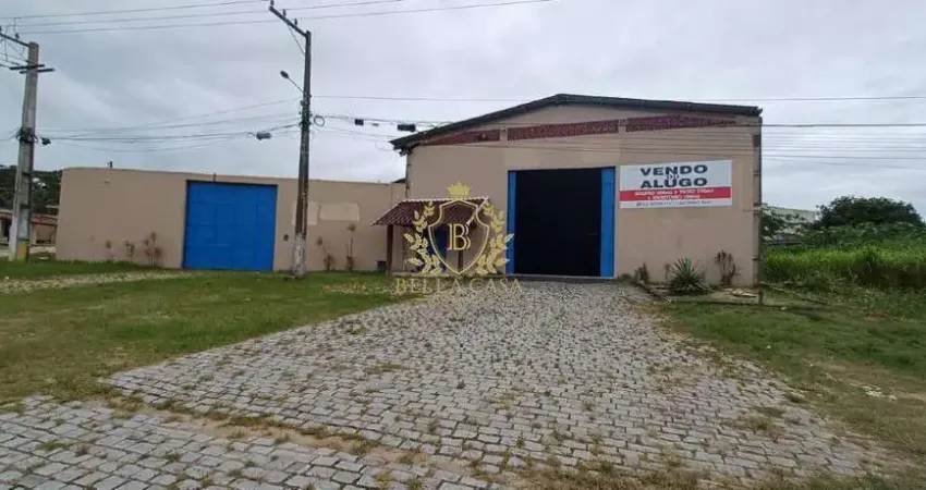 Galpão comercial com 700m² à venda por r$ 1.300.000,00 -ponte dos leites - araruama/rj