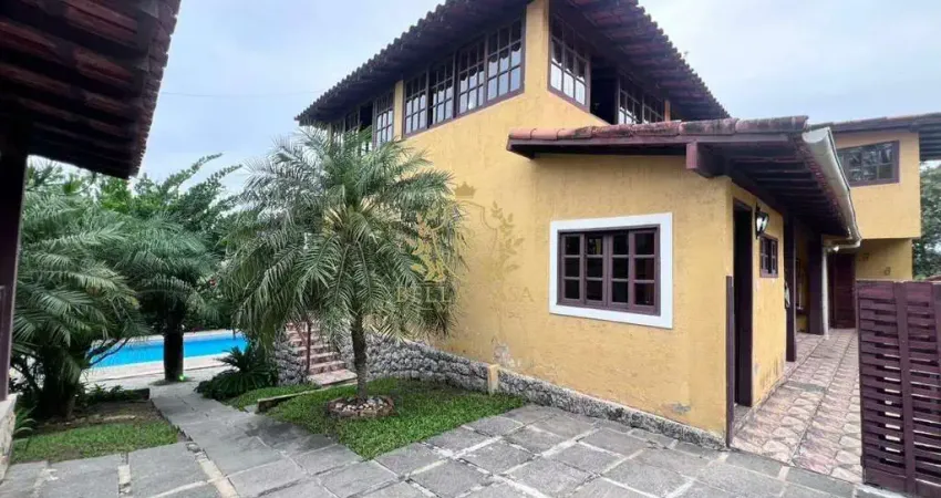 Casa com 7 quartos à venda por r$ 940.000,00 - vista para a lagoa próxima ao mirante dona célia