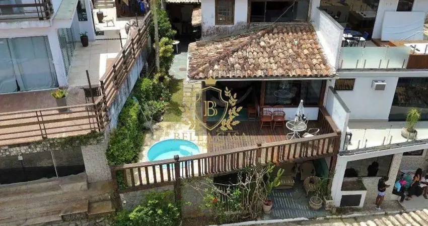 Casa em condominio com 3 quartos à venda por r$ 798.000,00- alto de búzios - armação de búzios/rj