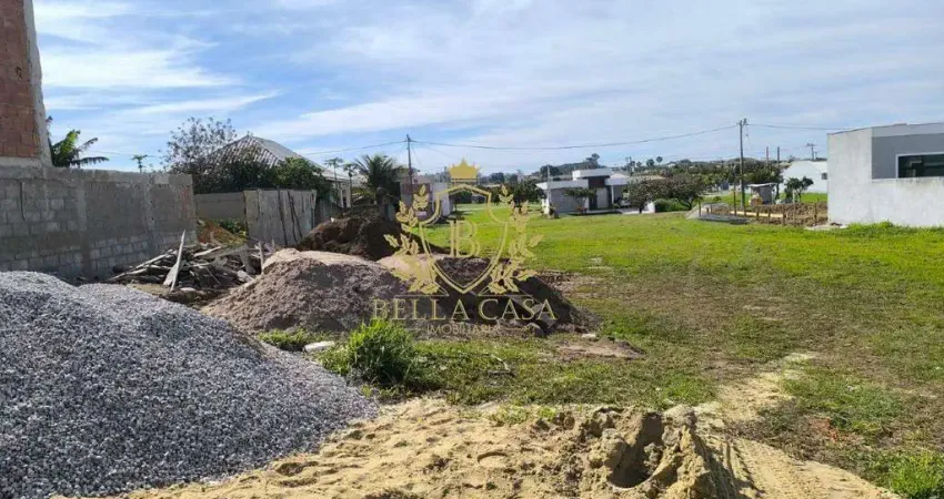 Lote com 360m² em condomínio à venda por r$ 110.000,00 - fazendinha - araruama/rj