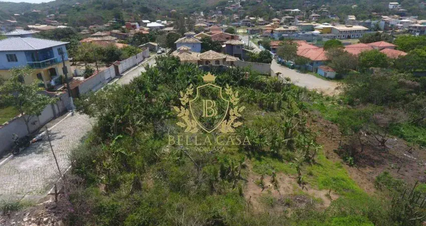 Terreno com 600m² à venda por r$ 140.000,00 - jose goncalves - armação dos búzios/rj