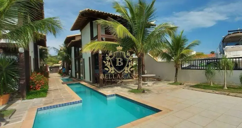 Casa em condomínio com 3 quartos para locação por r$ 1.100.000,00 - ogiva - cabo frio/ rj