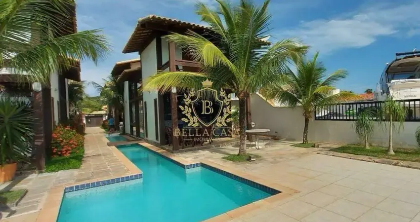 Casa em condomínio com 3 quartos para locação por r$ 6.000,00/mês - ogiva - cabo frio/ rj