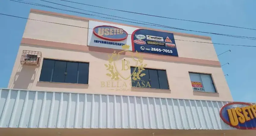 Sala comercial com 260m² para locação r$ 7.000,00/mês - centro - araruama /rj