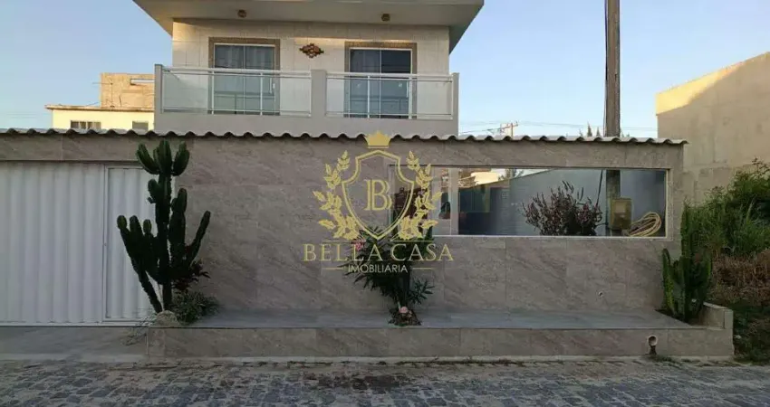 Duas casas em condomínio lagoa azul á venda por r$ 550.000,00 - monte alto - arraial do cabo/rj