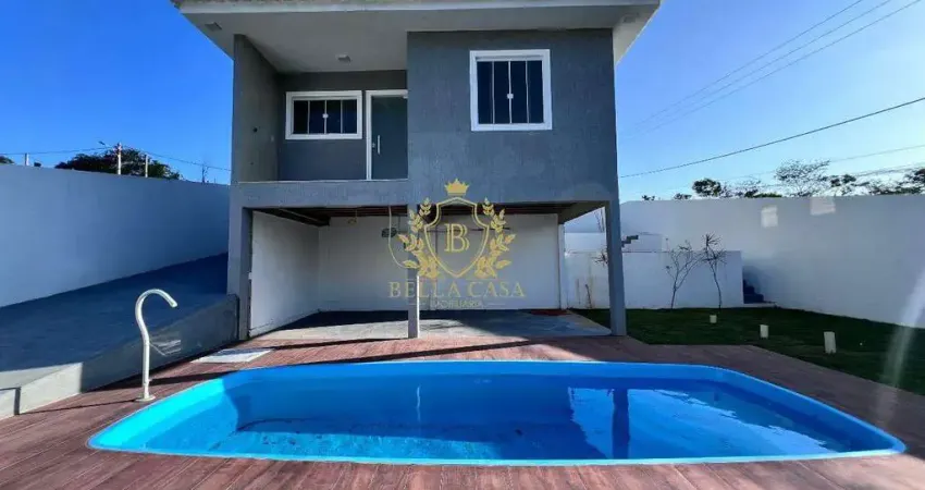 Casa com 2 quartos à venda por r$ 369.000,00 - bacaxá - saquarema/rj