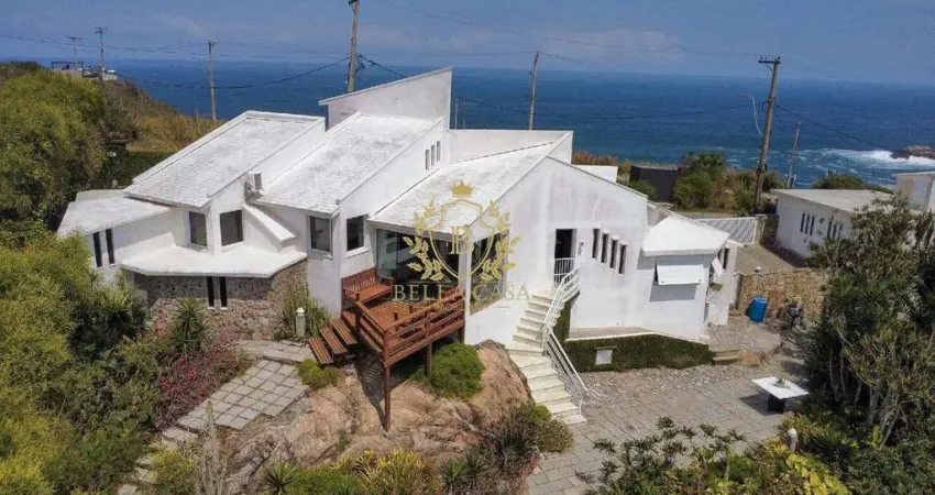 Casa com 3 suítes á venda por r$ 2.900.000,00 - pontal do atalaia - arraial do cabo/rj
