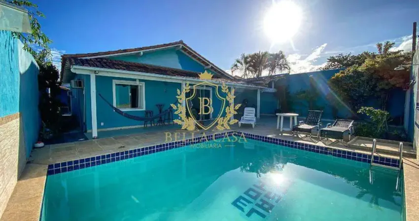 Casa com 3 suítes à venda por r$ 900.000,00 - palmeiras - cabo frio/rj