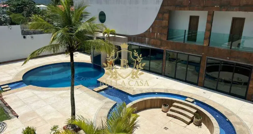 Casa de alto padrão com 12 suítes para locação por r$ 12.000,00 -jaconé-saquarema/rj