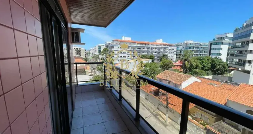 Apartamaneto com 2 quartos para locação por r$ 5.300,00/mês - passagem- cabo frio/rj