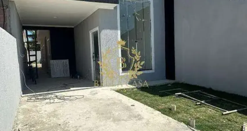 Casa com 2 quartos em fase de acabamento à venda de r$ 380.000,00 - parque tamariz - iguaba grande/rj