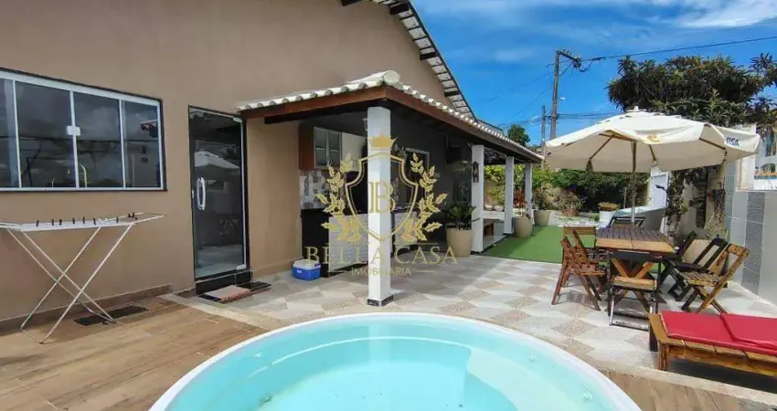 Casa Independente com Piscina e Quintal Amplo no Caminho de Búzios — Cabo Frio/RJ