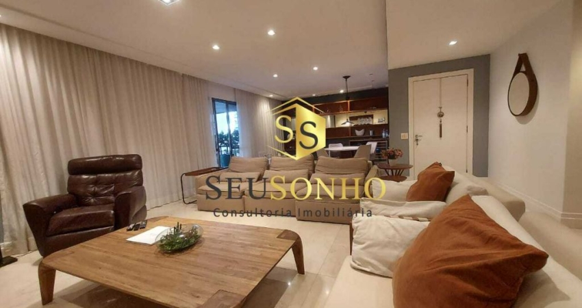 Apartamento 3 suítes c/varanda e dep completa reformado vista mar - Praia Guinle São Conrado