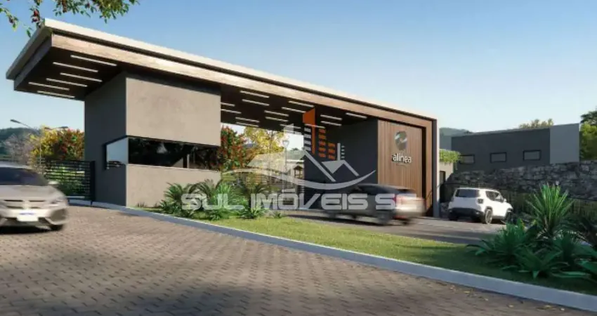 Terreno no condomínio alínea reserva com 200 m² em itajaí no bairro rio do meio