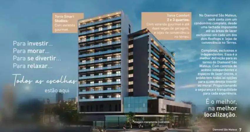 Apartamento com 3 quartos à venda na Rua Coronel Pacheco, São Mateus, Juiz de Fora