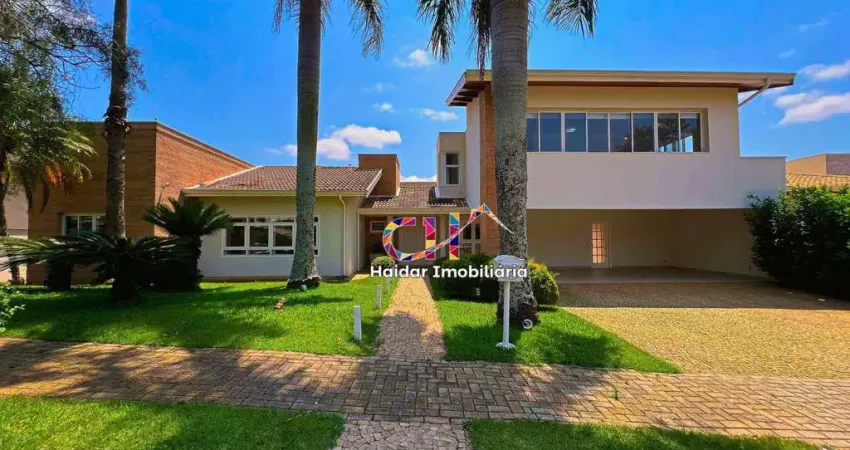 Casa com 4 dormitórios à venda, 449 m² por r$ 3.850.000,00 - condomínio reserva colonial - valinhos/sp