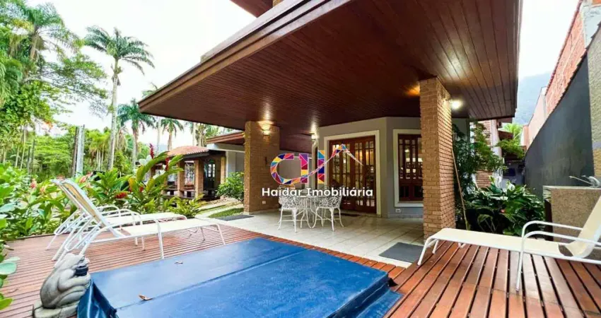 Casa com 6 dormitórios à venda, 450 m² por r$ 4.500.000,00 - condomínio pedra verde - ubatuba/sp