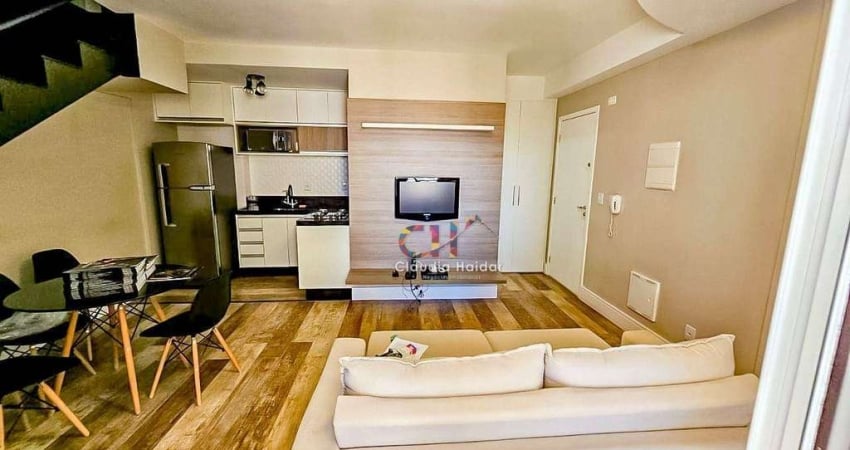 Cobertura com 1 dormitório para alugar, 58 m² por R$ 3100/mês - Condomínio Live Home Club - Jundiaí/SP
