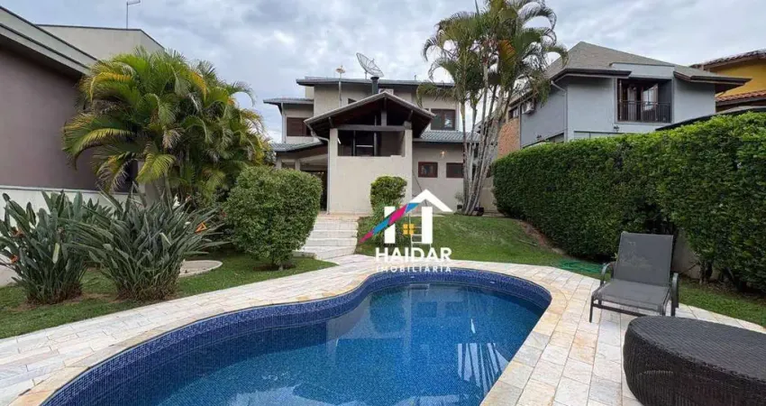 Casa com 3 dormitórios à venda, 227 m² por r$ 2.600.000,00 - condomínio reserva colonial - valinhos/sp