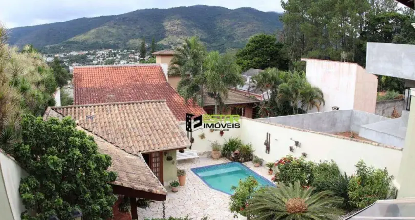 Casa com 3 dormitórios, 401 m² - venda por R$ 2.250.000,00 ou aluguel por R$ 15.628,21/mês - Vila Petrópolis - Atibaia/SP