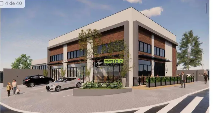 Salão para alugar, 156 m² por r$ 14.000,00/mês - jardim do lago - atibaia/sp