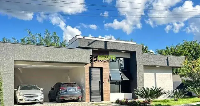 Casa Térrea com 3 suítes no Condomínio Shamballa I.
