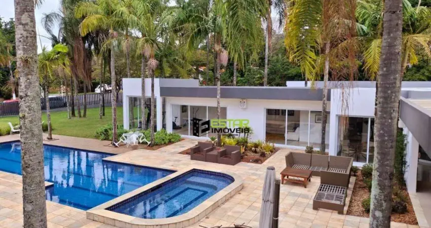 Casa com 4 dormitórios, 903 m² - venda por r$ 12.000.000,00 ou aluguel por r$ 30.000,00/mês - condomínio flamboyant - atibaia/sp