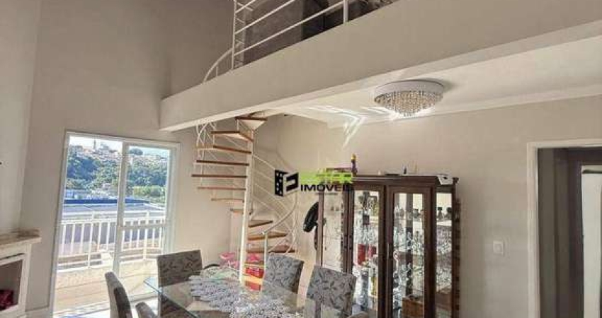 Apartamento Duplex com 3 dormitórios, 108 m² - venda por R$ 950.000,00 ou aluguel por R$ 6.070,00/mês - Atibaia Jardim - Atibaia/SP