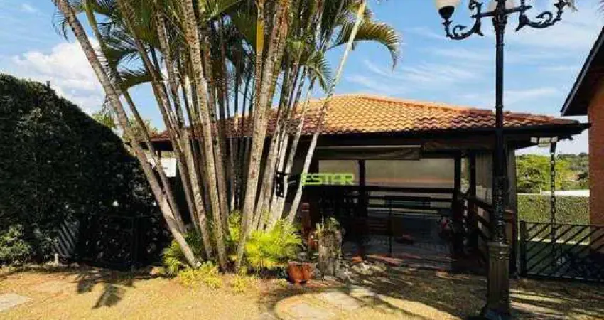 Casa com 4 dormitórios à venda, 770 m² por r$ 2.950.000 - condominio parque das garças i - atibaia/sp