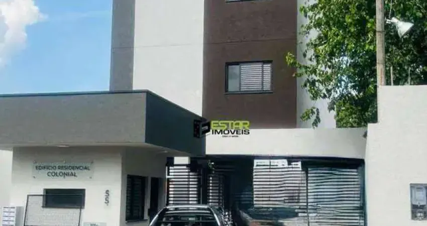 Apartamento com 2 dormitórios à venda, 53 m² por r$ 350.000 - jardim colonial - atibaia/sp