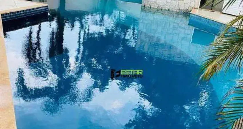 Casa com 5 dormitórios para alugar, 552 m² por r$ 13.055,00/mês - nova gardênia - atibaia/sp