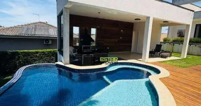 Casa com 3 dormitórios, 274 m² - venda por r$ 2.350.000,00 ou aluguel por r$ 16.170,00/mês - condomínio serra da estrela - atibaia/sp