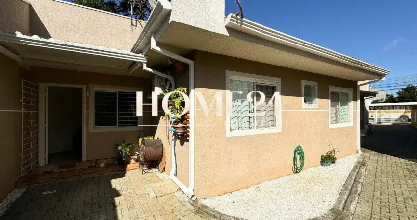 Casa em umbará com area super segura 03 dormitorios financia 100%