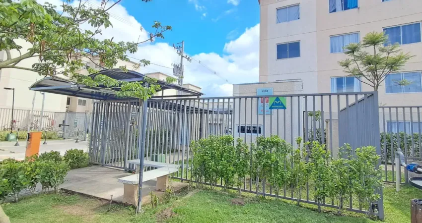 Apartamento com 1 quarto e vaga de garagem no chácara das parreiras 1 pronto para morar - curitiba pr