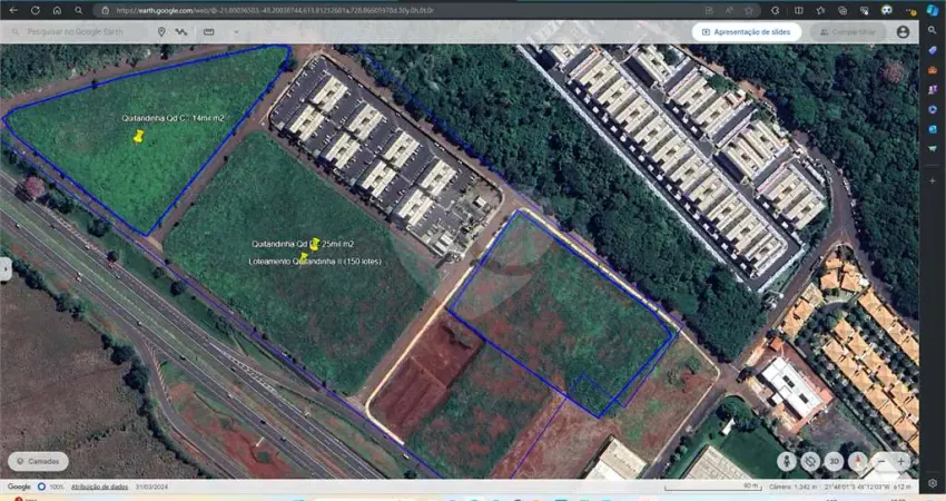 Terreno comercial à venda no Jardim Quitandinha II, Araraquara 